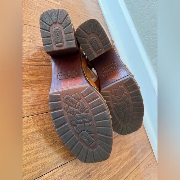 Korks Whitney Platform Strappy Sandals Women's Size 10 M Tan Brown - Picture 12 of 12